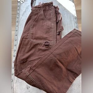 Koi Brown Cargo Pants for Women